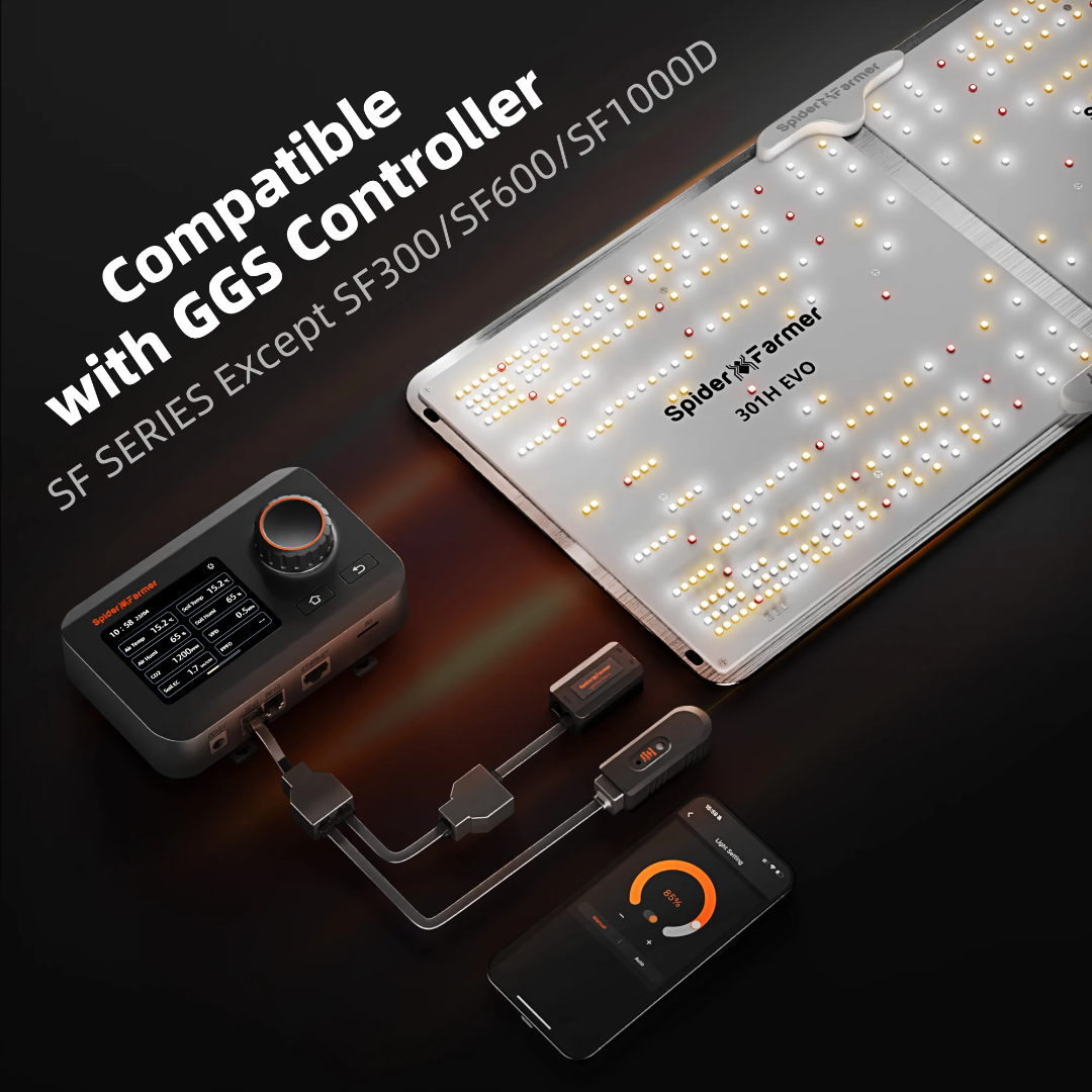 Spider Farmer SF4000 Grow-Komplettsets 120×120 cm – 450W LED, Growzelt & 6″ Belüftungssystem