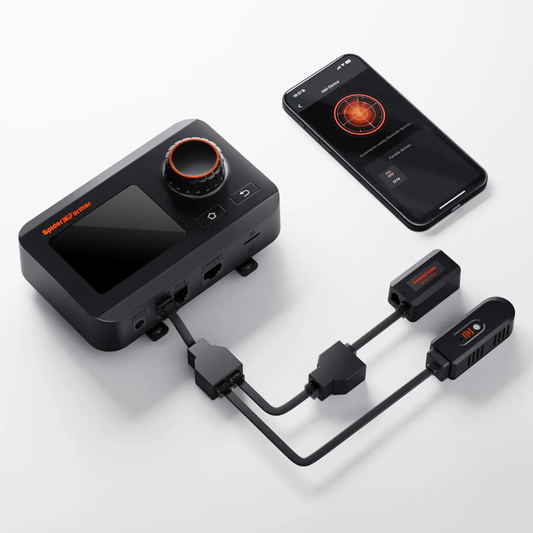 GGS Smart Controller Kit- Messgerät – Klima- & Lichtsteuerung mit Temperatur-, Feuchtigkeits- & Lichtsensor